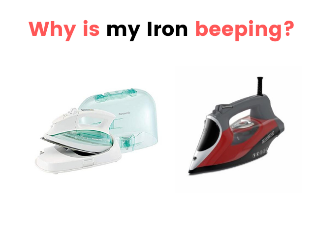 Why is my Iron beeping?