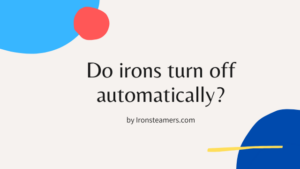 Do irons turn off automatically