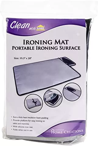 Innovative Home Creations Ironing Mat With Silicone Pad Packaging 1